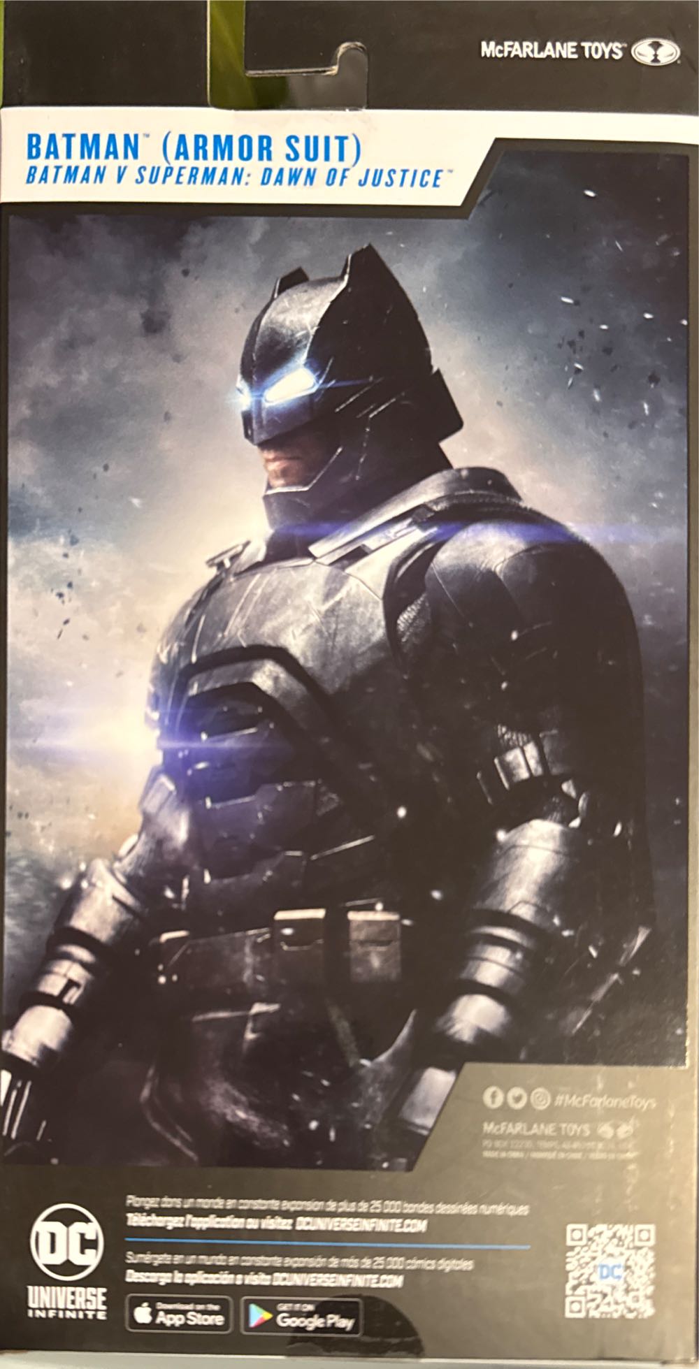 Mcfarlane Toys Dc Multiverse Batman Armored Suit Batman V Superman: Dawn Of Justice 7in Action Figure  vinyl figure collectible [Barcode 787926156867] - Main Image 2