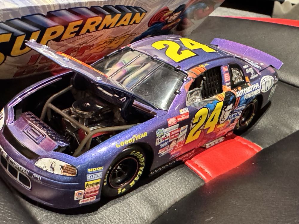 Superman, Limited Edition 1: 24 Scale Pedal Car Bank Nascar 1999  vinyl figure collectible - Main Image 2