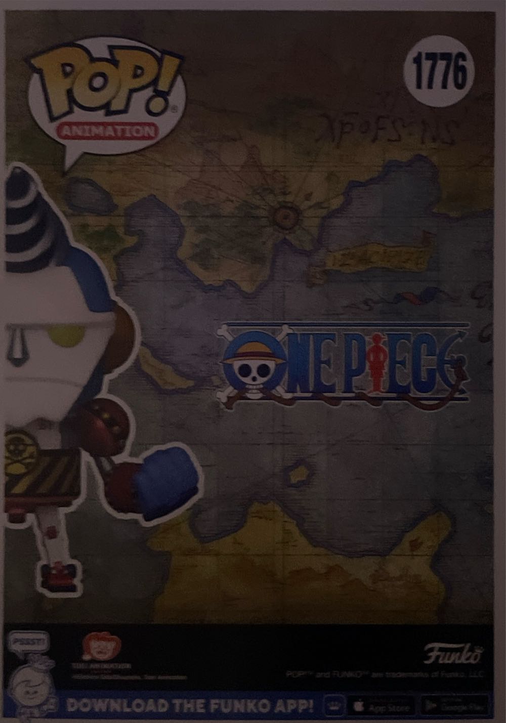 General Franky - One Piece vinyl figure collectible [Barcode 889698828239] - Main Image 2