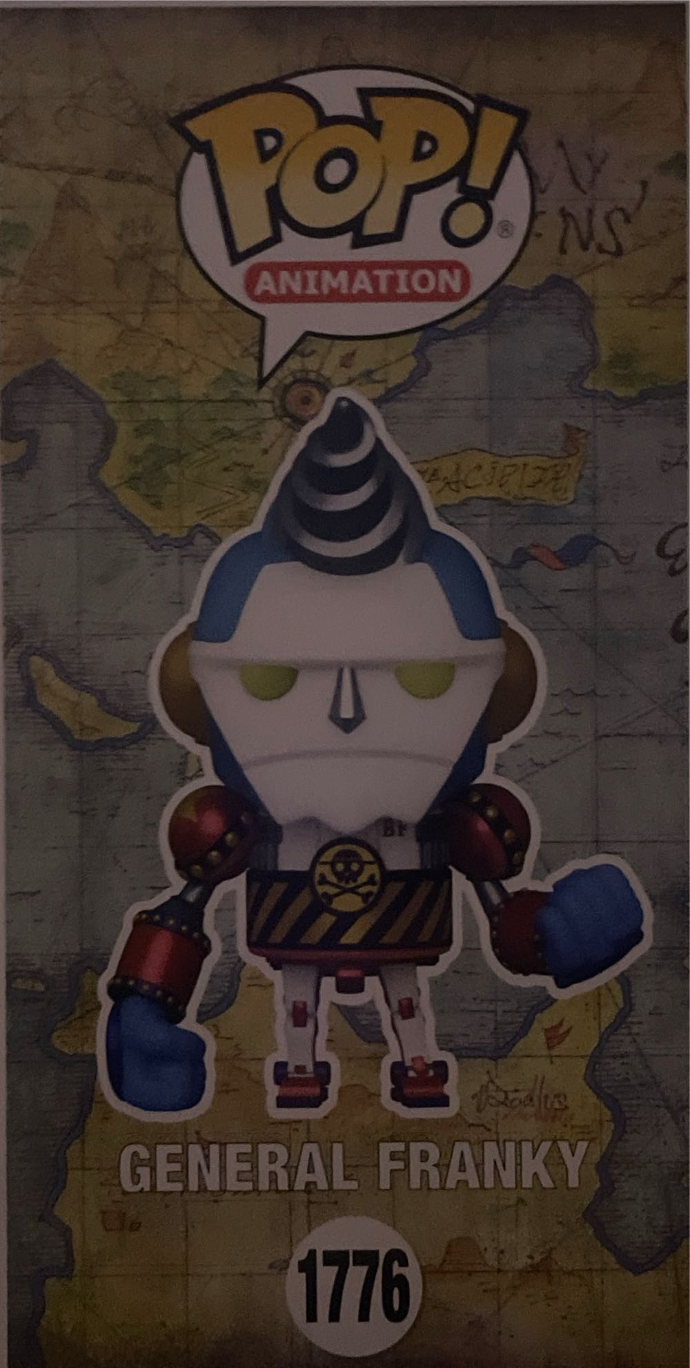 General Franky - One Piece vinyl figure collectible [Barcode 889698828239] - Main Image 3