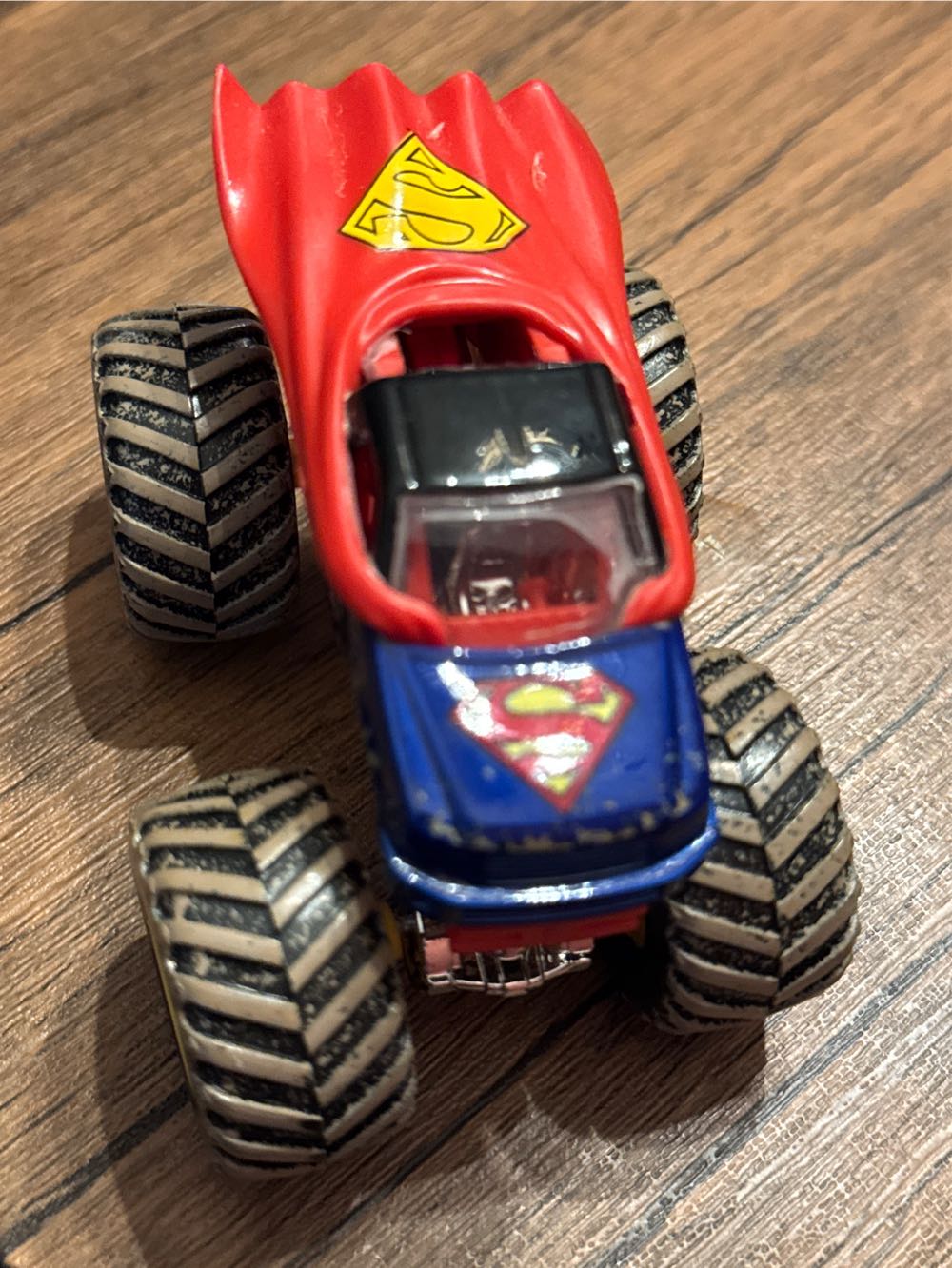 Superman monster truck by Mattel  vinyl figure collectible - Main Image 2