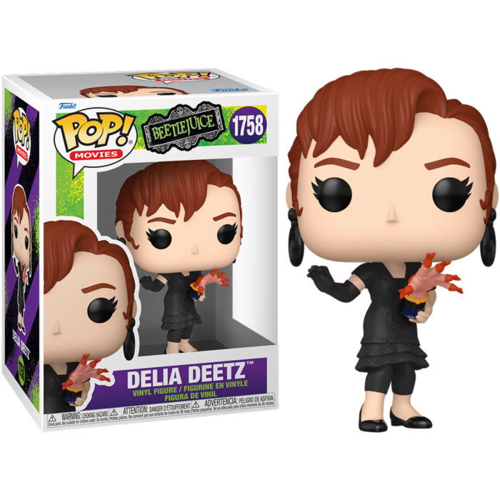 Beetlejuice: Delia Deetz - Beetlejuice vinyl figure collectible [Barcode 889698835633] - Main Image 3