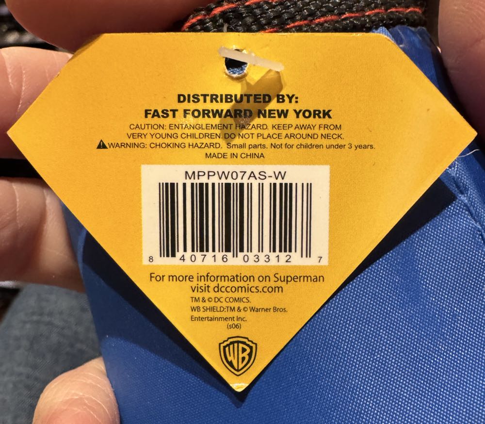 Superman vinyl wallet 2006  vinyl figure collectible - Main Image 2