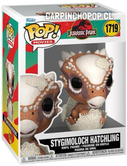 Stygimoloch Hatchling - Jurassic Park vinyl figure collectible [Barcode 889698759854] - Main Image 2