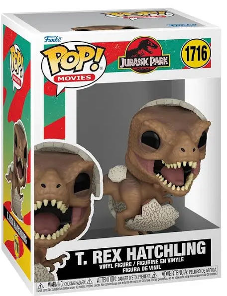 T.Rex Hatchling - Jurassic Park vinyl figure collectible [Barcode 889698759861] - Main Image 2