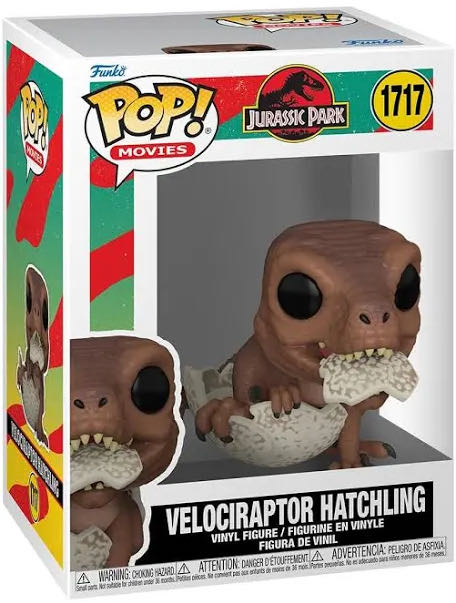 Velociraptor Hatchling - Jurassic Park vinyl figure collectible [Barcode 889698759878] - Main Image 2