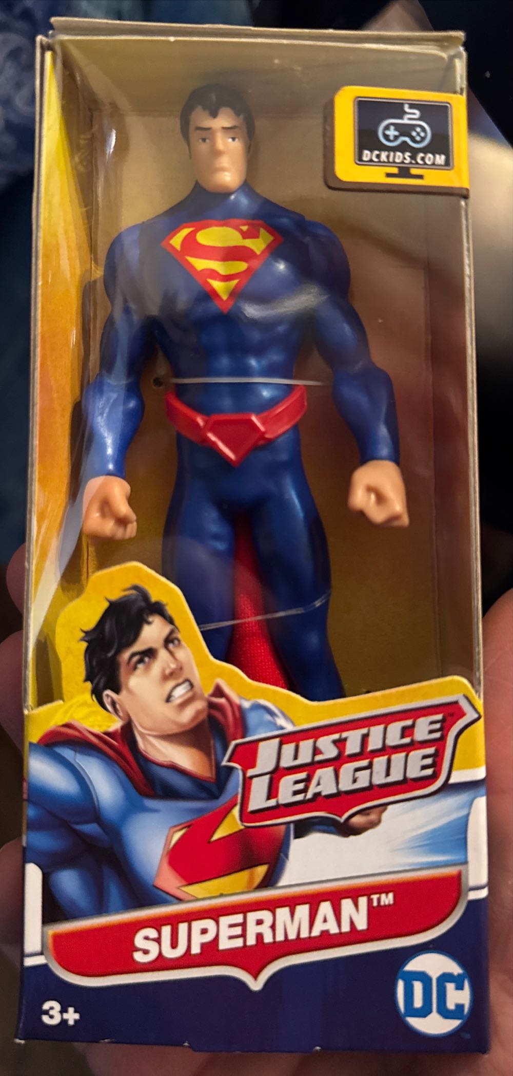 Superman Mattel Dc Justice League Action Superman 6” Justice 6” New Cape  vinyl figure collectible [Barcode 887961490435] - Main Image 2