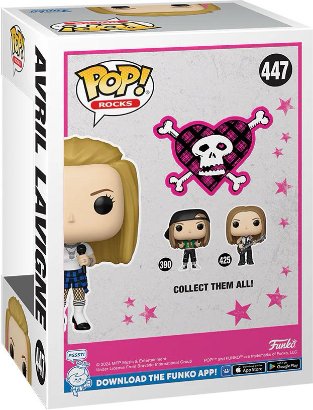 Avril Lavigne -447- - Musicians vinyl figure collectible [Barcode 889698838238] - Main Image 2