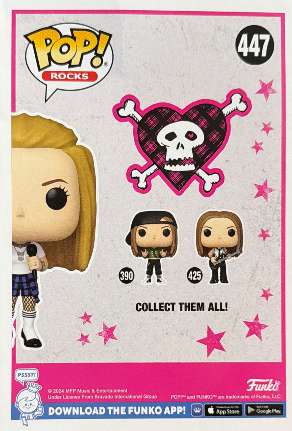 Avril Lavigne -447- - Musicians vinyl figure collectible [Barcode 889698838238] - Main Image 4