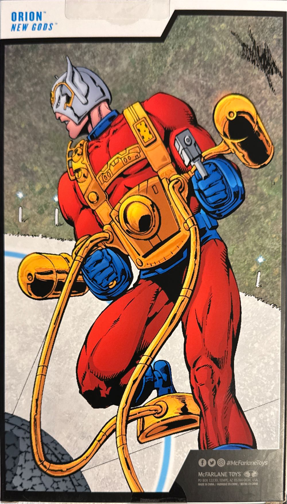 Orion New Gods Mcfarlane Dc Multiverse Orion ”new Gods” Gold Label Action Hand New! Free Collection  vinyl figure collectible [Barcode 787926173574] - Main Image 2