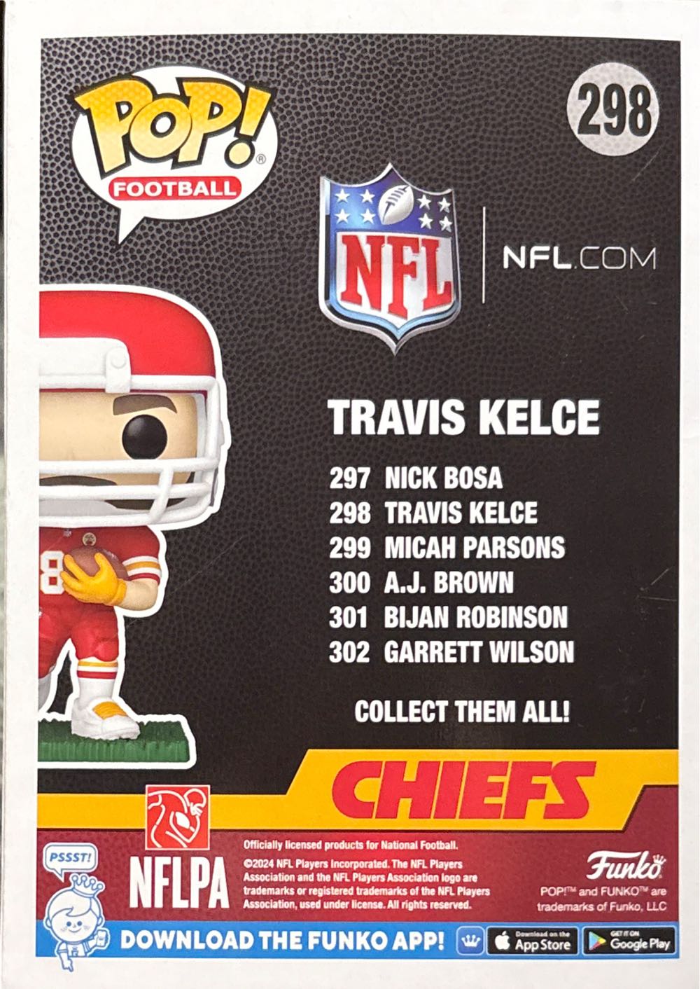 Travis Kelce - Funko vinyl figure collectible [Barcode 889698839105] - Main Image 3