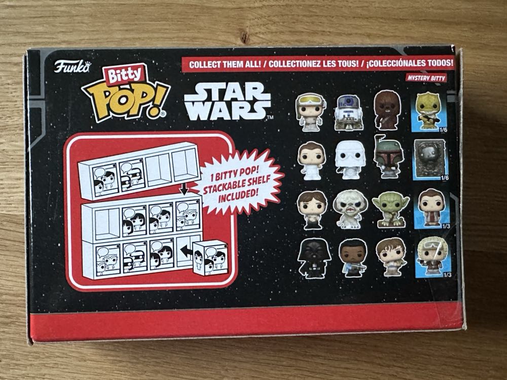 Luke Skywalker Hoth, R2-D2, Chewbacca, and Bossk - Star Wars vinyl figure collectible [Barcode 889698836685] - Main Image 2