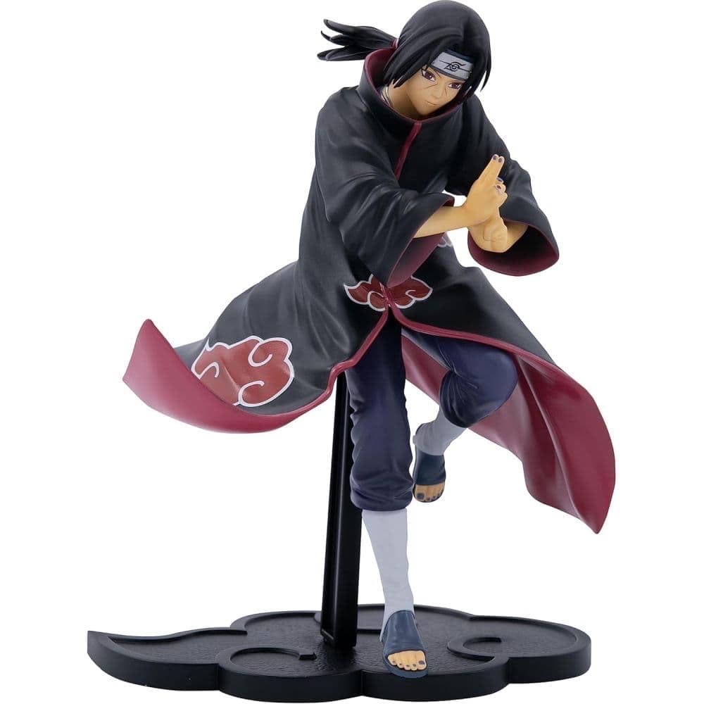 Uchiha Super Collection Abystyle Naruto Shippuden Itachi Uchiha Sfc Collectible Pvc 7.1” Studio 15 Box New - Naruto vinyl figure collectible [Barcode 810066352834] - Main Image 2