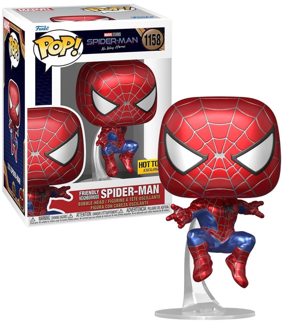 Friendly Neighborhood Spider-Man #1158  vinyl figure collectible [Barcode 19799541] - Main Image 2
