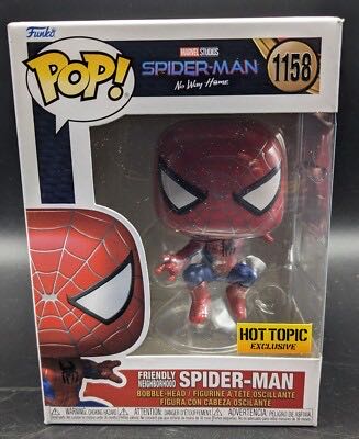 Friendly Neighborhood Spider-Man #1158  vinyl figure collectible [Barcode 19799541] - Main Image 3