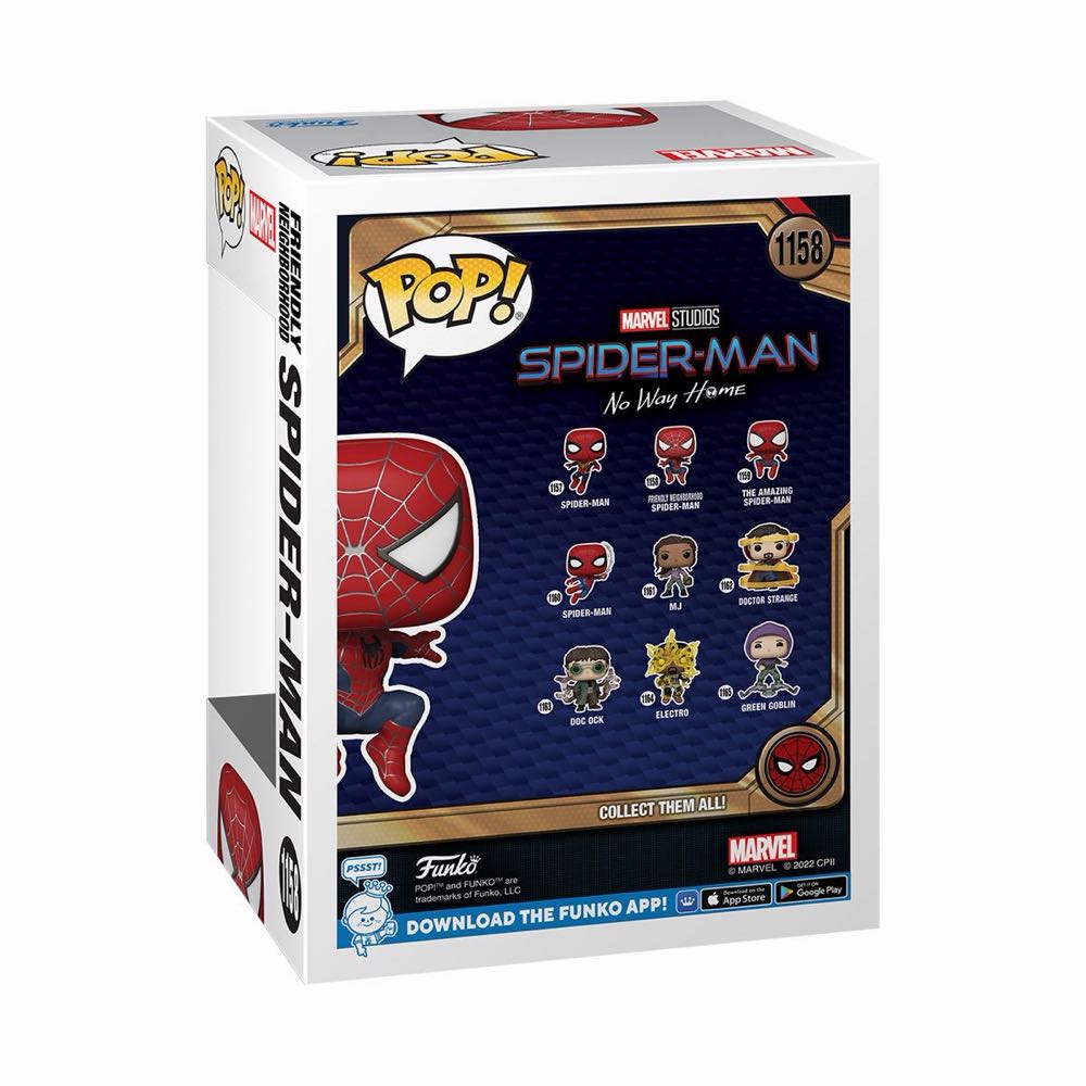 Friendly Neighborhood Spider-Man #1158  vinyl figure collectible [Barcode 19799541] - Main Image 4