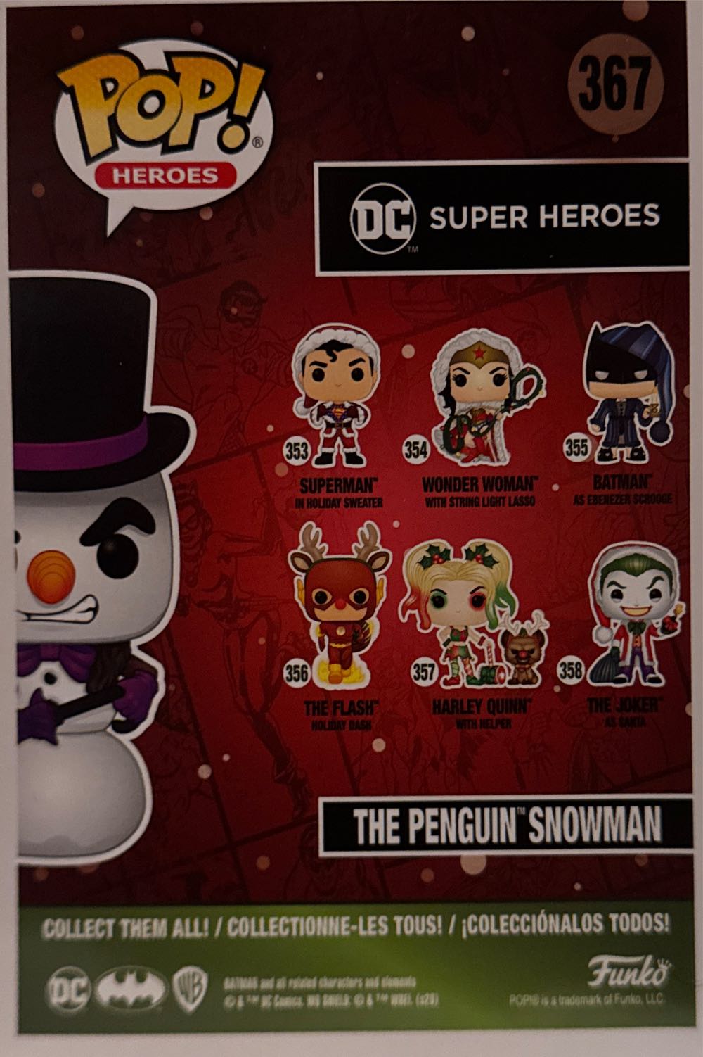 The Penguin Snowman - DC: Superheroes vinyl figure collectible [Barcode 13840144] - Main Image 2