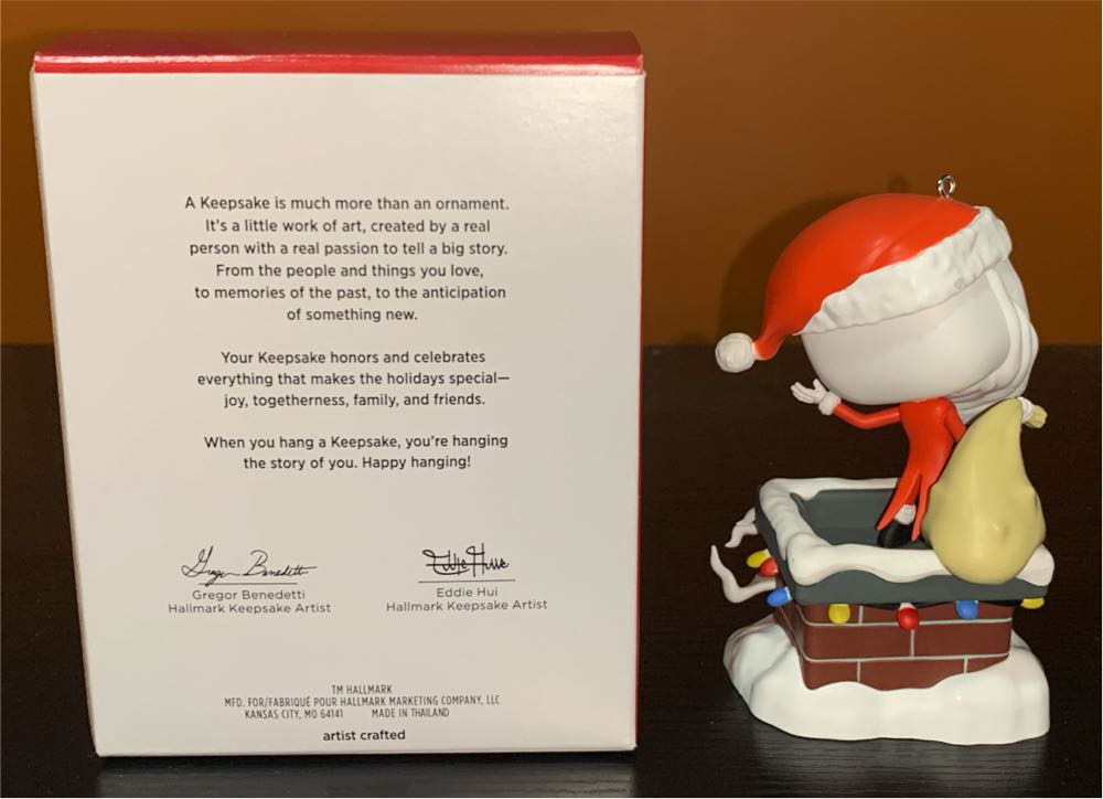 Jack Skellington And Zero Funko Pop! - The Nightmare Before Christmas vinyl figure collectible [Barcode 763795816729] - Main Image 3