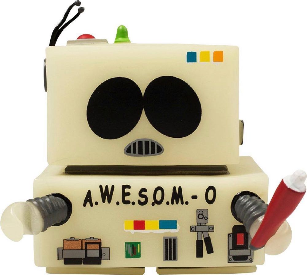 Kidrobot South Park 3” Figure Glow The Dark Awesom O Cartman New - South Park vinyl figure collectible [Barcode 883975150792] - Main Image 2