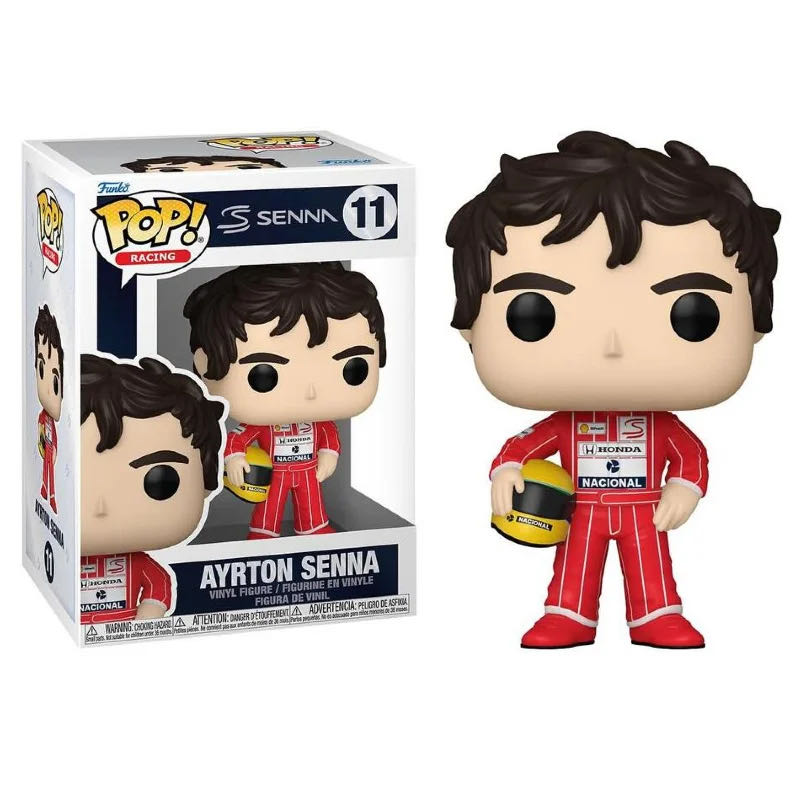 Boneco Funko Pop Racing Ayrton Senna Mclaren Ayrton Pop! #11 11 Fórmula 1 F1  vinyl figure collectible [Barcode 7900126119057] - Main Image 2