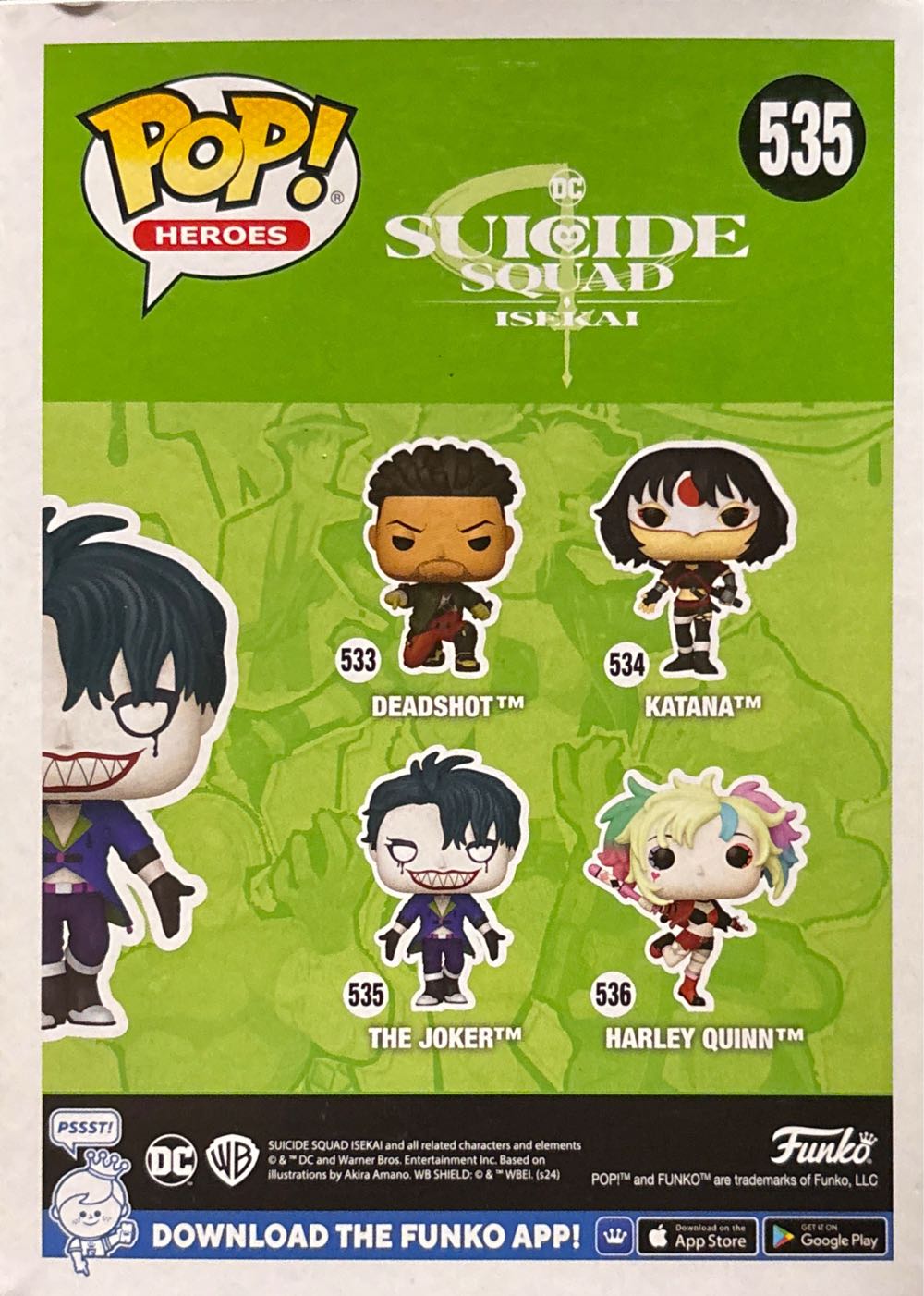 The Joker  vinyl figure collectible [Barcode 889698841337] - Main Image 4