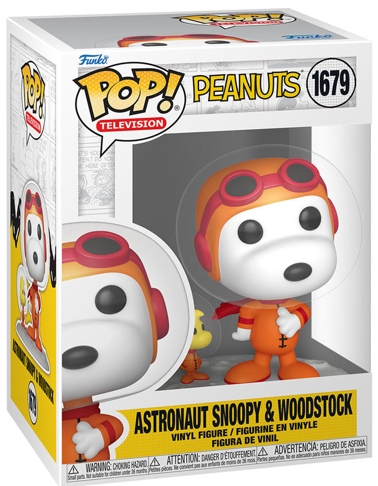 Peanuts: Snoopy & Woodstock As Astronauts - Peanuts vinyl figure collectible [Barcode 889698835077] - Main Image 2