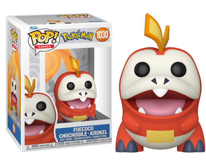 Fuecoco - Pokémon vinyl figure collectible [Barcode 889698803106] - Main Image 2