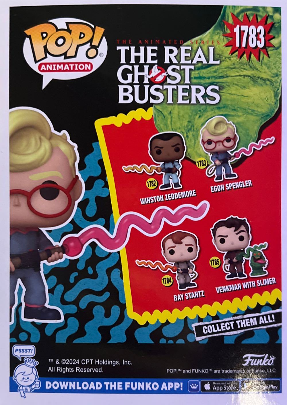 Real Ghostbusters Egon Spengler - Ghostbusters vinyl figure collectible [Barcode 889698834742] - Main Image 2