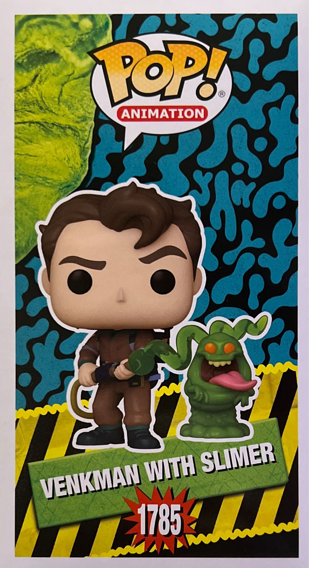 The Real Ghostbusters - Peter Venkman (w/ Slimer) pop vinyl - Ghostbusters vinyl figure collectible [Barcode 889698834766] - Main Image 3