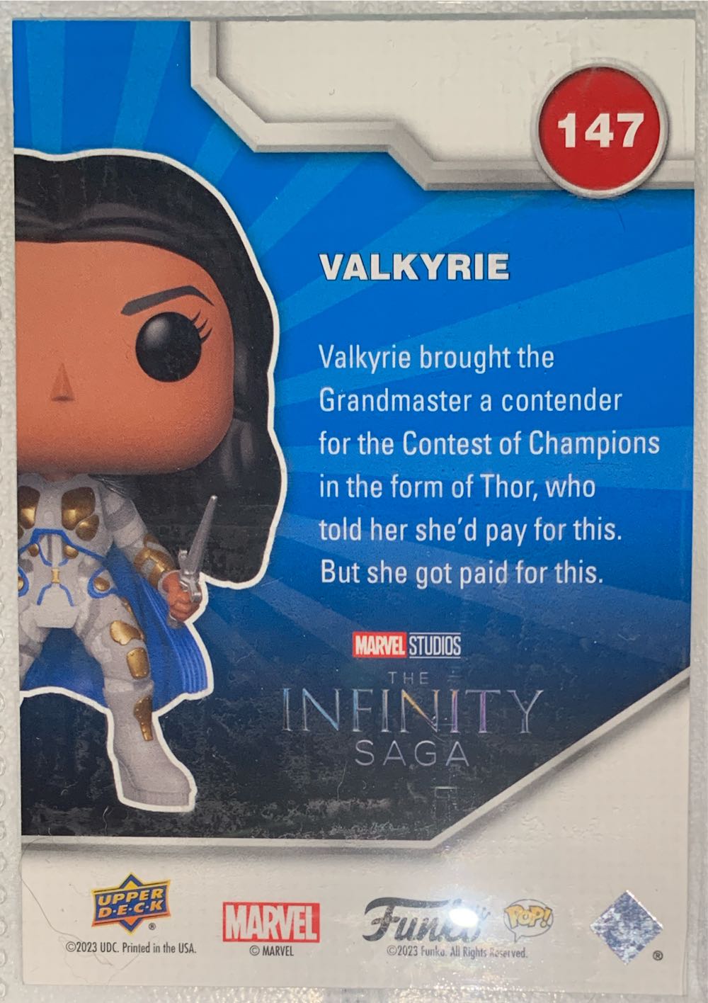 #147: Valkyrie  vinyl figure collectible - Main Image 2