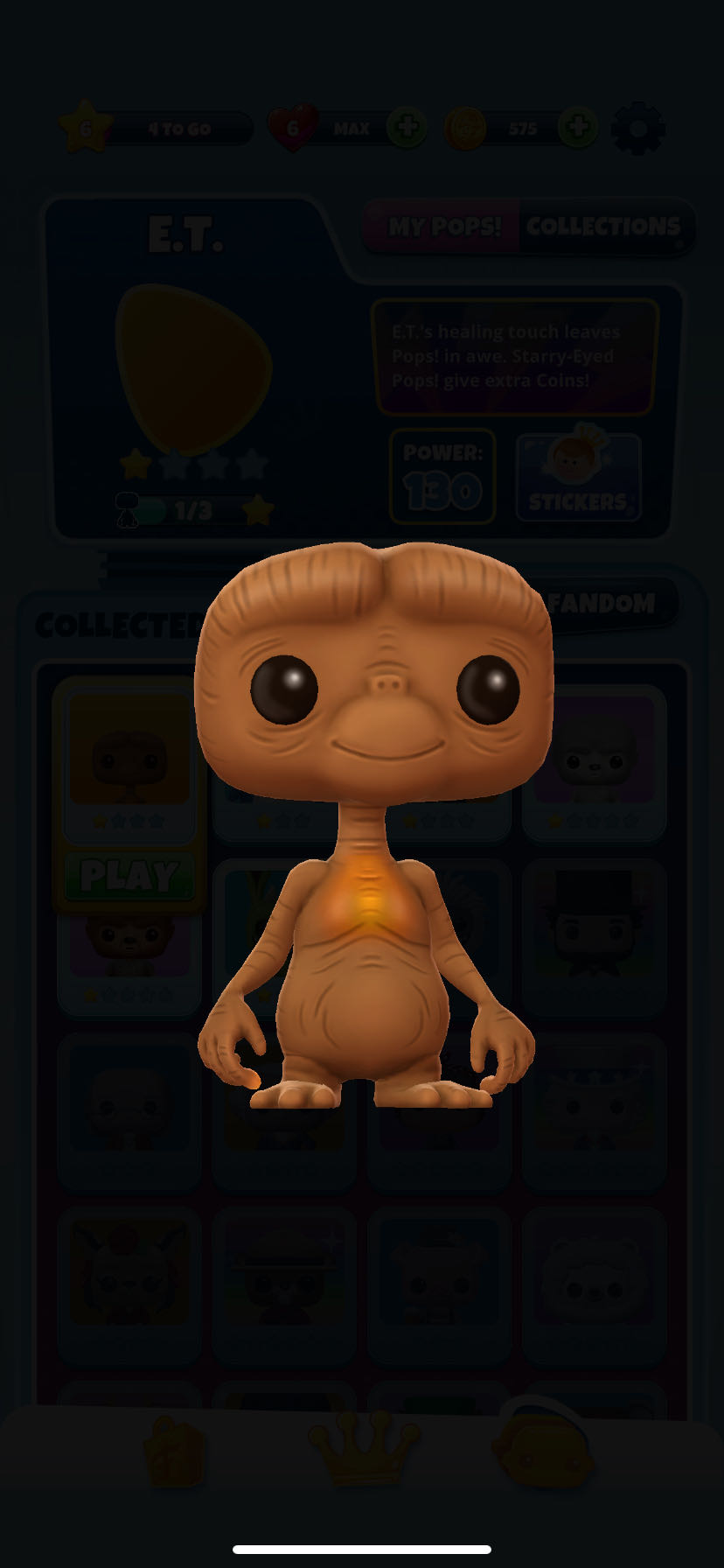Funko Pop! Blitz: E.T.  vinyl figure collectible - Main Image 2