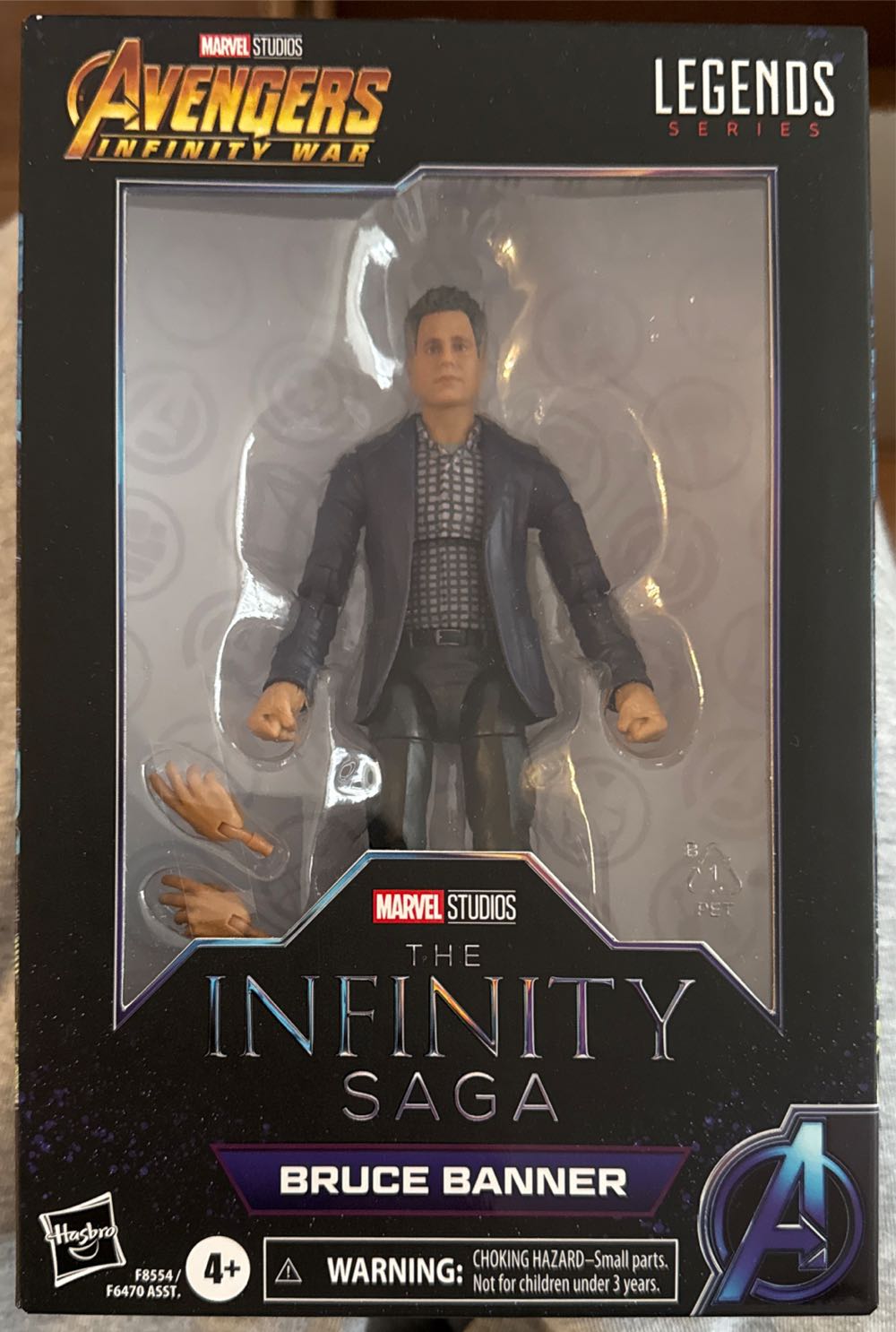 Marvel Hasbro Legends Series Bruce Banner Avengers: Infinity War Collectible 6 Inch Action Figures Legends Action Figures  vinyl figure collectible [Barcode 5010996142771] - Main Image 2