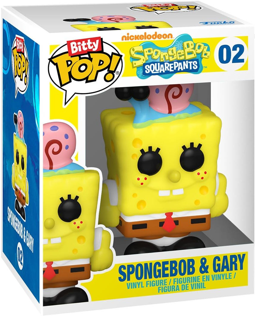 Bitty Pop! Town: Spongebob / Gary & Pineapple House - SpongeBob SquarePants vinyl figure collectible [Barcode 889698836388] - Main Image 4