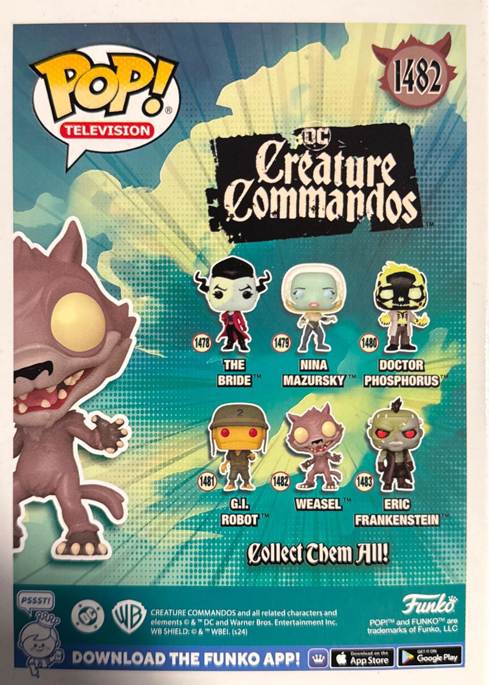 Weasel - DC Universe vinyl figure collectible [Barcode 889698810340] - Main Image 4