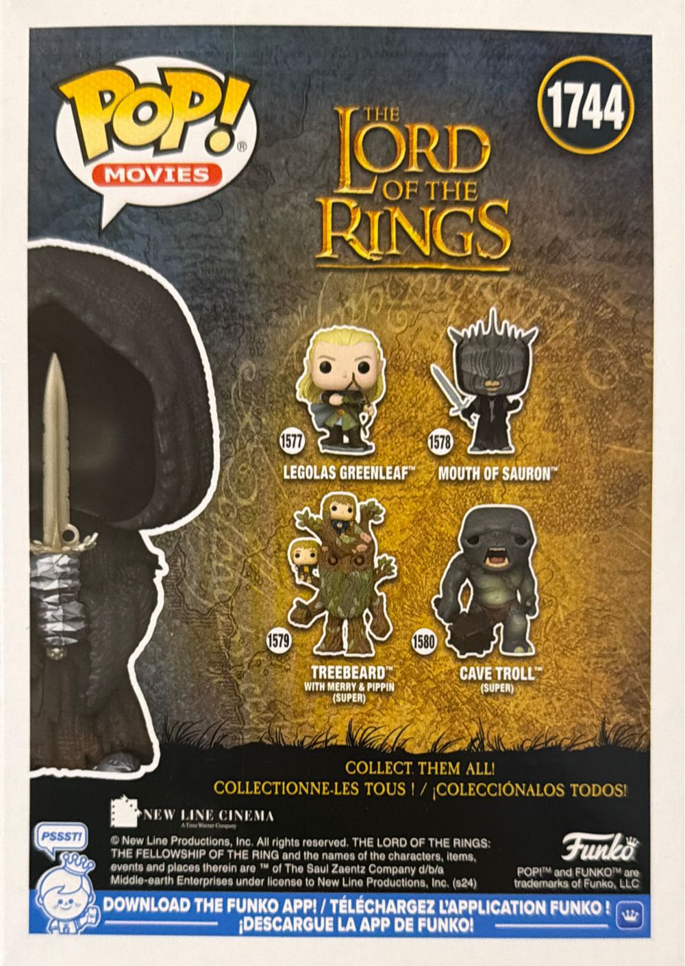 Nazgûl - The Lord of the Rings vinyl figure collectible [Barcode 889698837859] - Main Image 4
