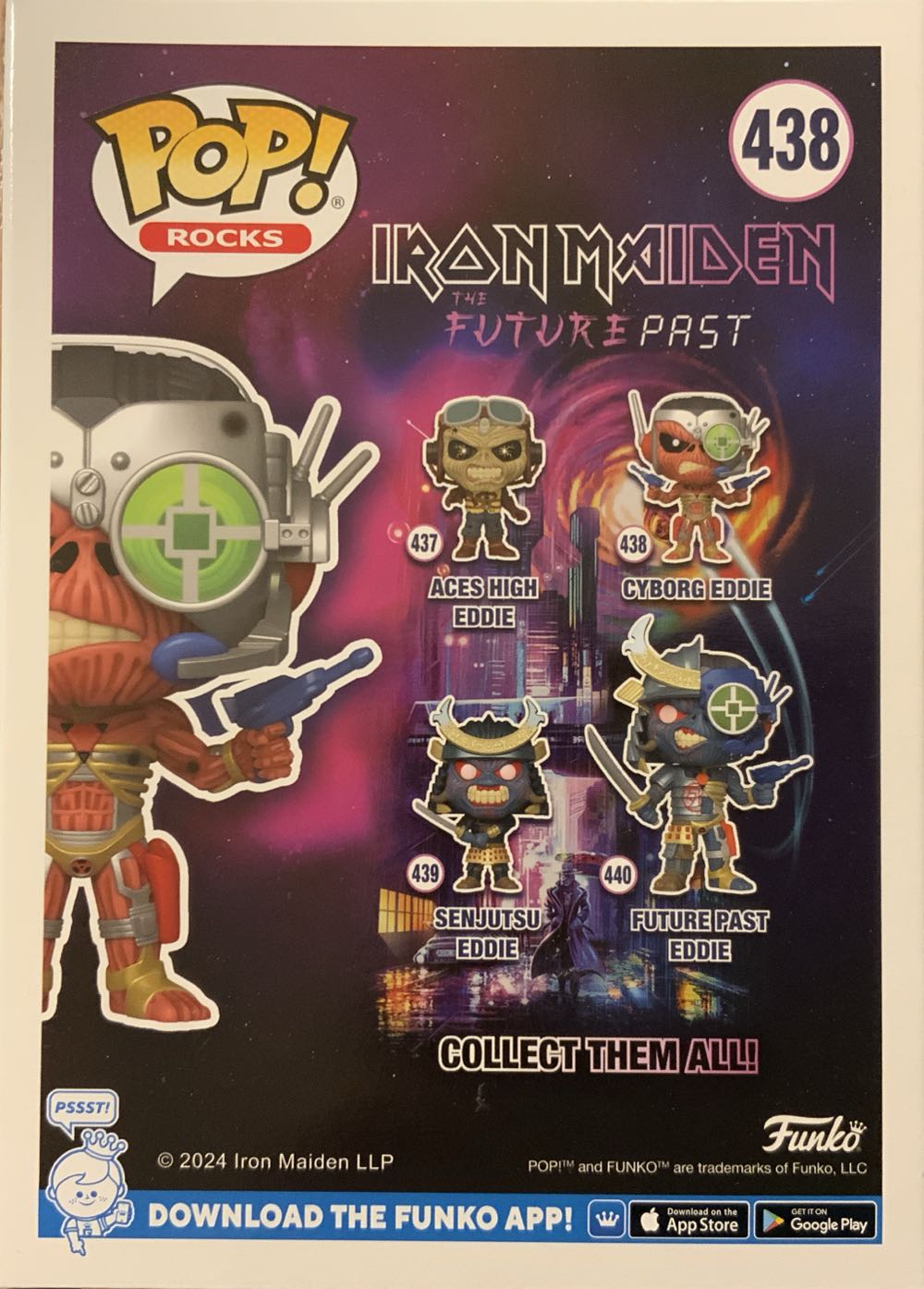 Cyborg Eddie - Iron Maiden vinyl figure collectible - Main Image 2