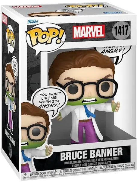 Marvel -1417- Bruce Banner - Marvel Universe vinyl figure collectible [Barcode 889698827669] - Main Image 2