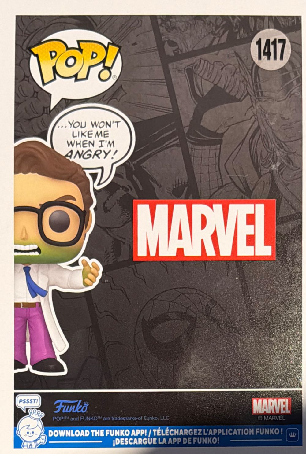 Marvel -1417- Bruce Banner - Marvel Universe vinyl figure collectible [Barcode 889698827669] - Main Image 3