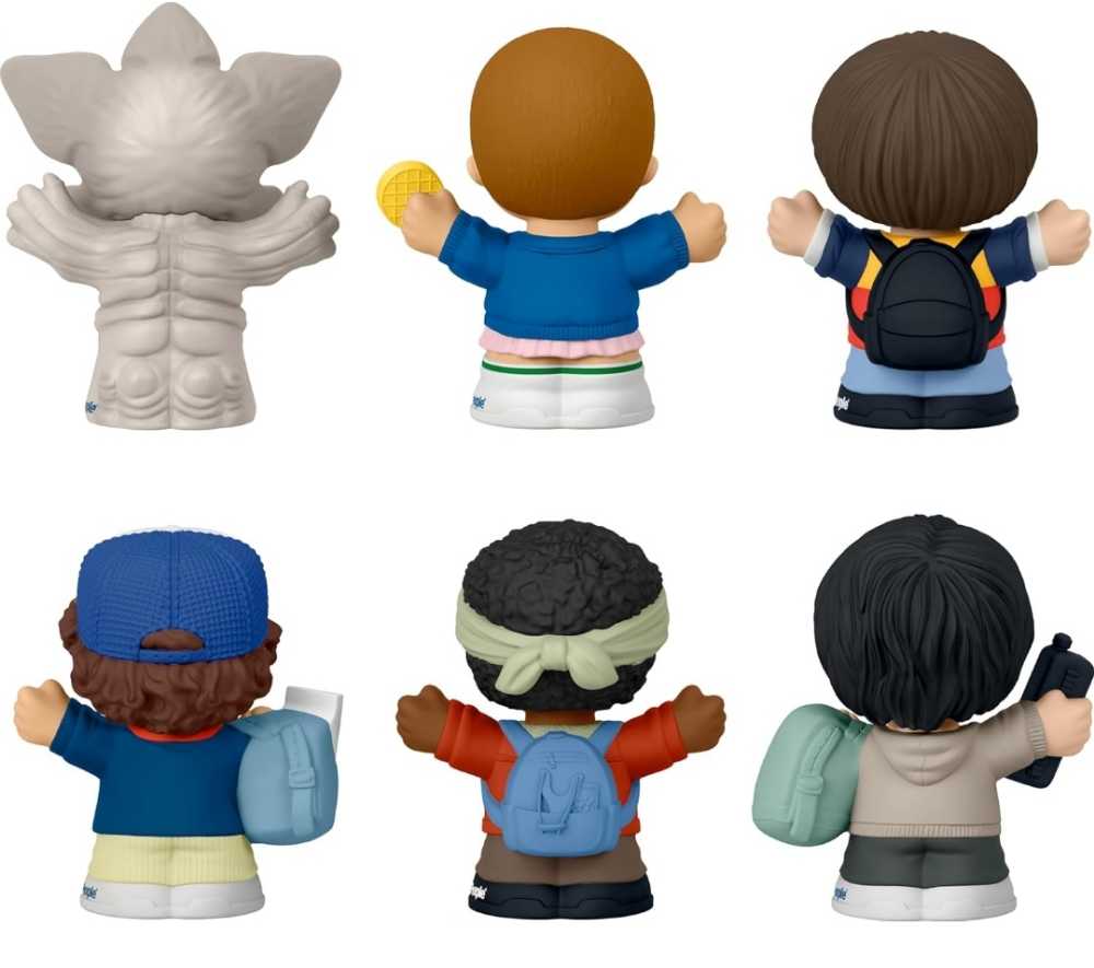 Little People Collector Stranger Things Castle Byers Special Edition Set 6 Figures For Adults & Fans In A Display Box - Stranger Things vinyl figure collectible [Barcode 194735195725] - Main Image 4