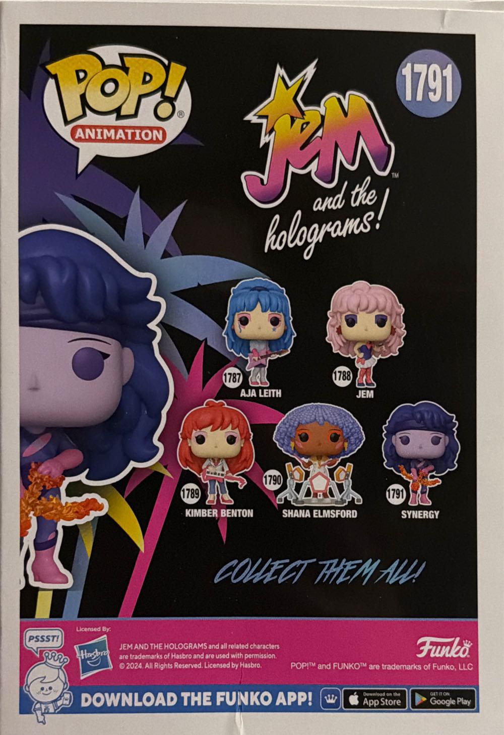 Jem And The Holograms -1791- Synergy - Jem and the Holograms vinyl figure collectible [Barcode 889698837354] - Main Image 2