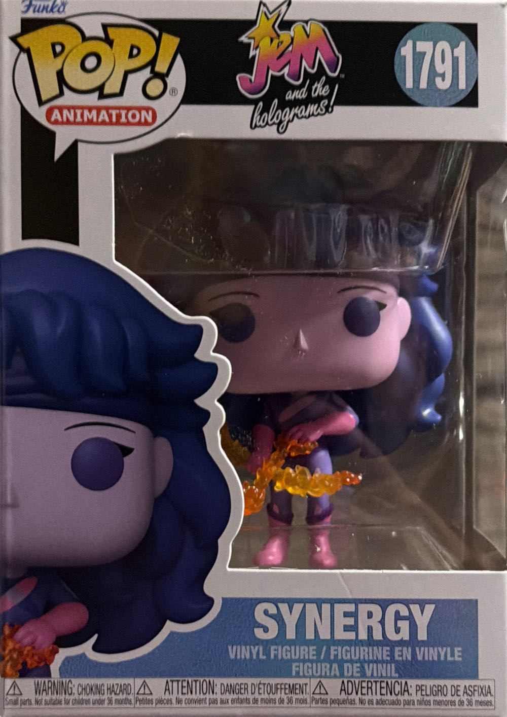 Jem And The Holograms -1791- Synergy - Jem and the Holograms vinyl figure collectible [Barcode 889698837354] - Main Image 4