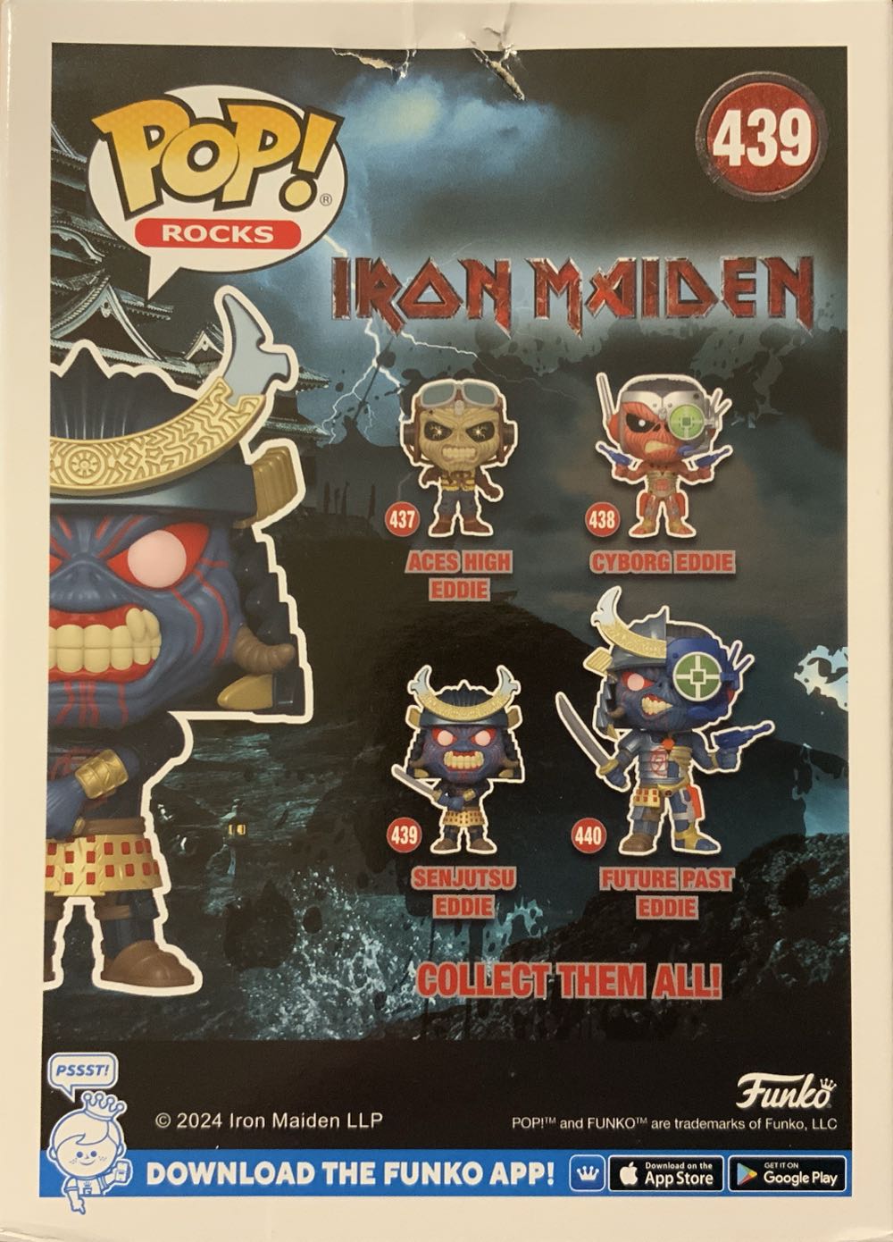 Senjutsu Eddie - Iron Maiden vinyl figure collectible - Main Image 2