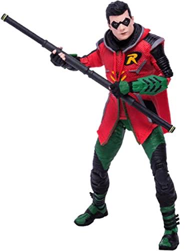 Mcfarlane Toys Dc Multiverse Robin Gotham Knights 7” Action Figure With Accessories