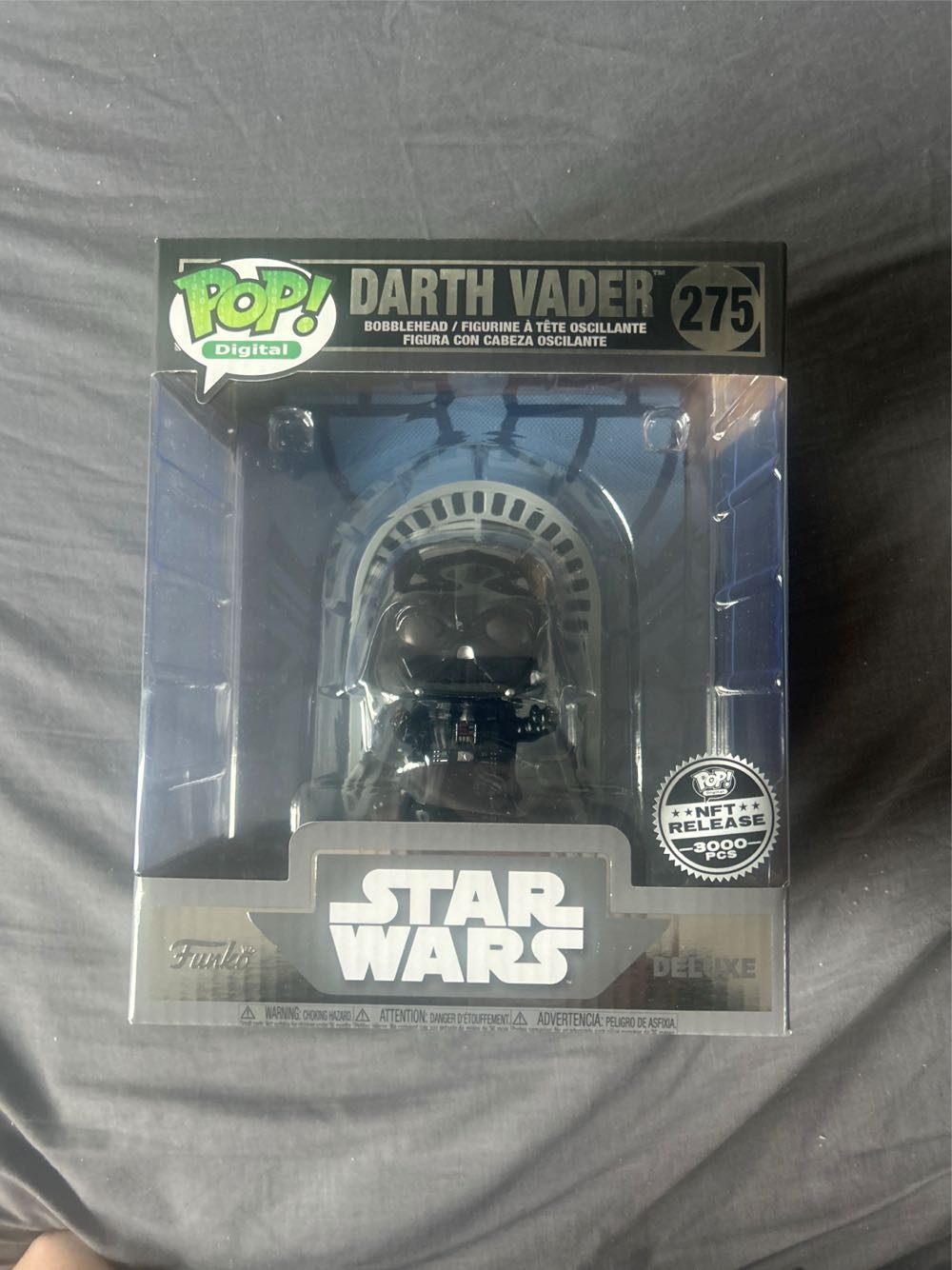 Funko Pop! Digital Star Wars Darth Vader Legendary Deluxe Pcs #275 Star Deluxe: Le Digital Release Le W Protector! - Star Wars vinyl figure collectible [Barcode 889698791694] - Main Image 2