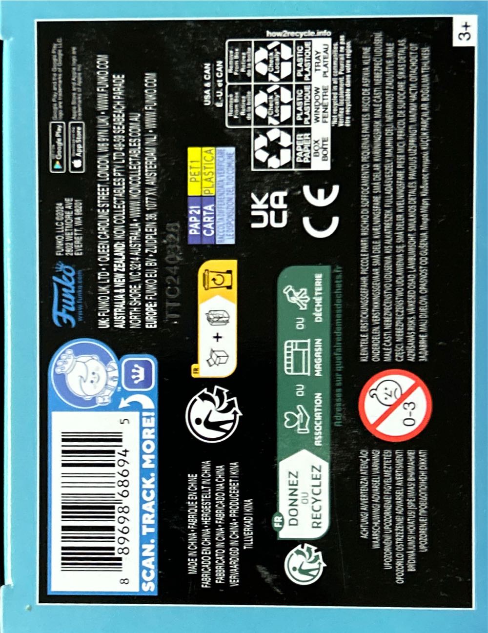 Freddy Funko (As Death Eater) - Harry Potter vinyl figure collectible [Barcode 889698686945] - Main Image 3