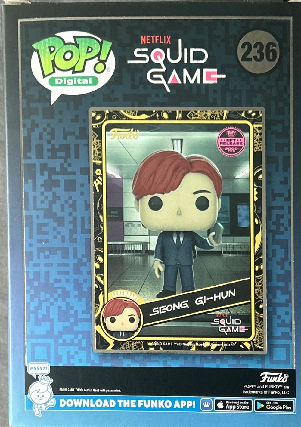 Seong Gi-Hun  vinyl figure collectible [Barcode 889698815246] - Main Image 2