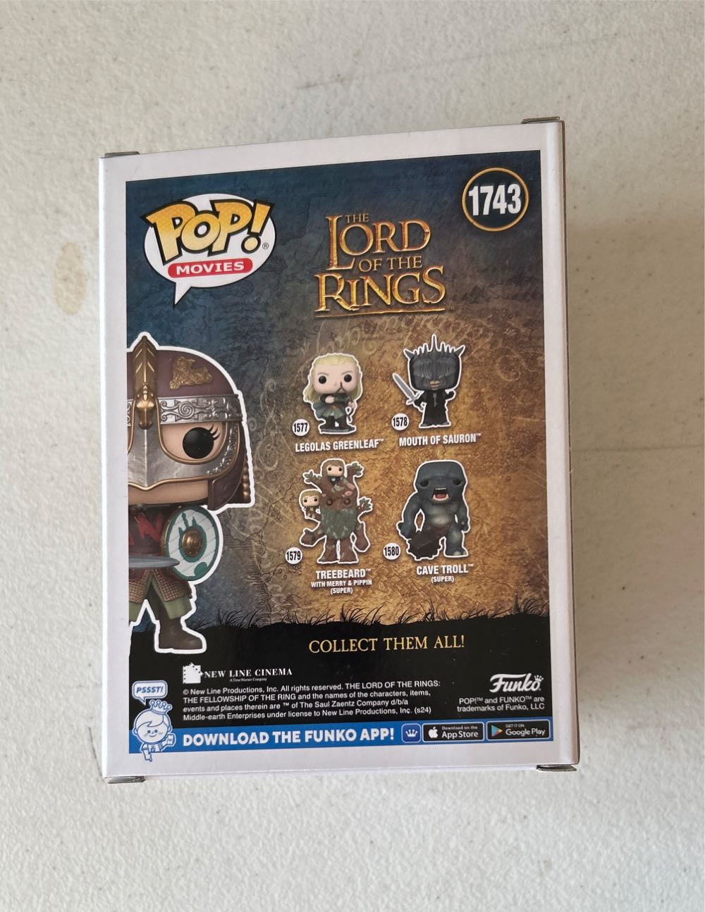 Eowyn - The Lord of the Rings vinyl figure collectible [Barcode 889698515276] - Main Image 3