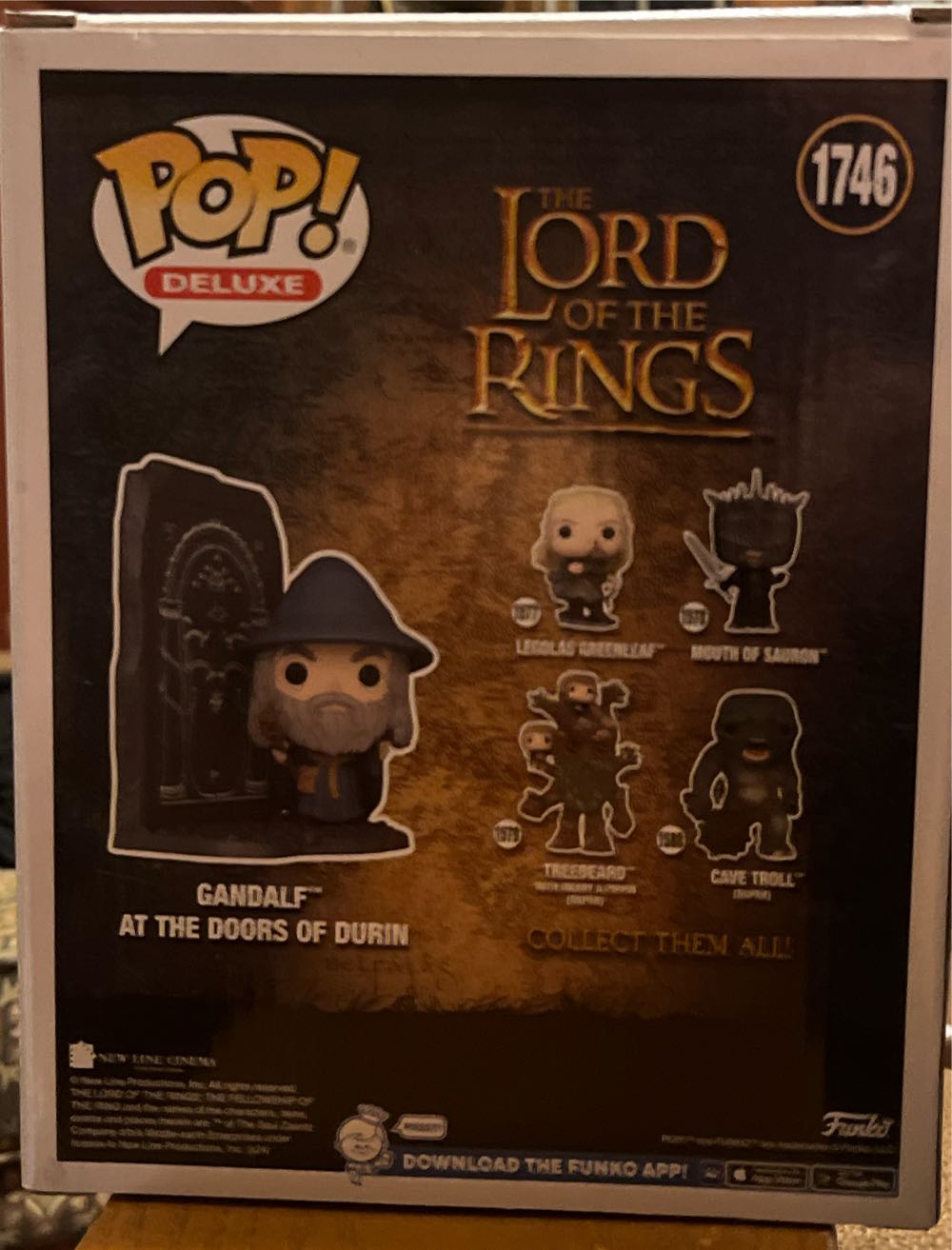 Gandalf At The Doors Of Durin - The Lord of the Rings vinyl figure collectible [Barcode 889698837842] - Main Image 4