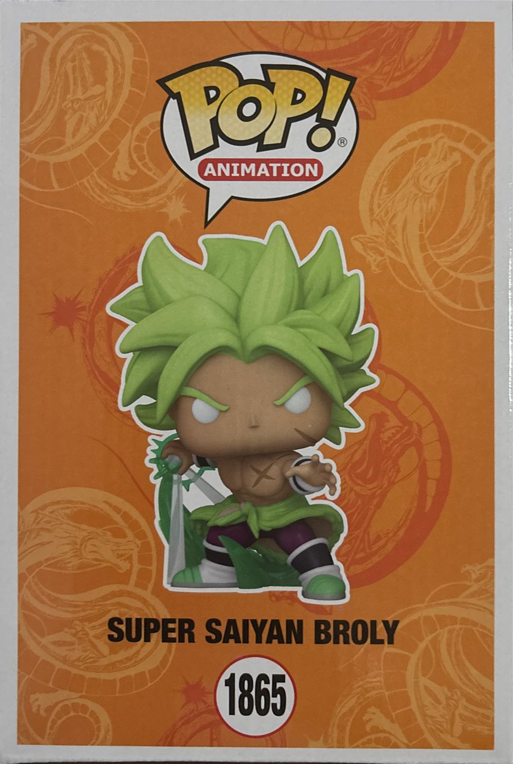 Super Saiyan Broly - Dragon Ball Z vinyl figure collectible [Barcode 889698803632] - Main Image 2