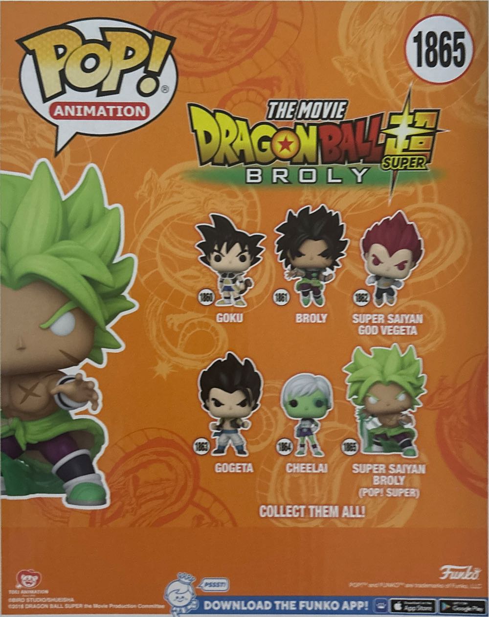 Super Saiyan Broly - Dragon Ball Z vinyl figure collectible [Barcode 889698803632] - Main Image 3